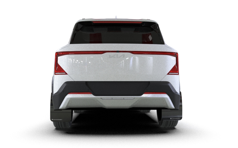 Kia EV5 Mud Flap - Rally Armor - UR Black/White Logo - Black - 2027+